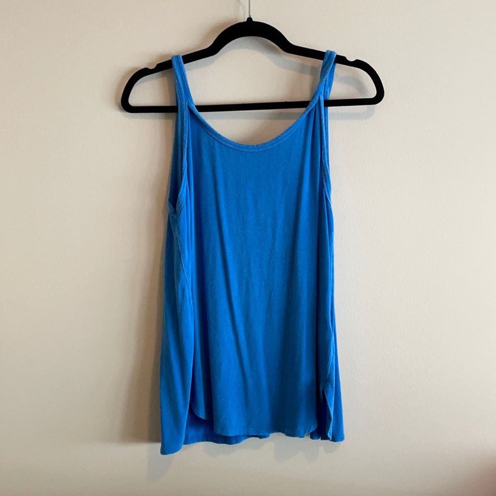 Free People “We The Free” Blue Tank | Size XS